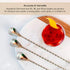 A Bar Above Bar Spoon Set, of 3, 12”, 15”, and 17”, Stainless Steel Cocktail Stirrer Bar Set, for Mixing Glass or Shaker, Spiral Handle Drink Stir...