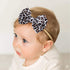 YanJie 3Pcs 4.5" Nylon Hairband for Baby Girls Newborn - Leopard Football Camo Printed Hair Accessories...