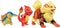 Pokémon Pokémon Battle Figure, Fire Theme with 3 Pack Cyndaquil, Charmeleon, Arcanine - 4.5-inch Arcanine Figure, 3-inch Charmeleon Figure, 2-inch...