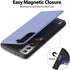 GOOSPERY for Galaxy S21 Plus 6.7"(2021) Card Holder Wallet Case, Easy Magnetic Door Closure Protective Dual Layer Bumper Sturdy Phone Back Cover w...