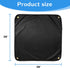 Air Conditioner Covers for Outside Units, Central AC Cover for Outdoor Unit Heavy Duty Water-Resistant Top Cover 28 x 28 Inch, Black...