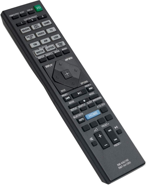 RMT-AA130U RM-AAU190 Replace Remote Control Applicable for Sony STR-DN1060 STR-DN860 STR-DH550 STR-DH750 STRDN1060 STRDH550 STRDH750 Home Theatre ...