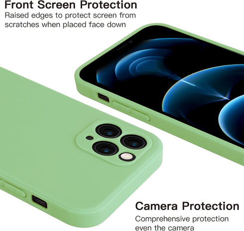 peafowl iPhone 12 Pro Max Case Compatible with iPhone 12 Pro Max Matte Silicone Gel Cover with Full Body Protection Anti-Scratch Shockproof Case 6...