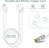 DDUAN Upgrade Watch Charger 5.0 ft /1.5 m for iWatch Portable Wireless Charging Cable Compatible with Apple Watch Series 9/8/7/6/SE/SE2/5/4/3/2/1....