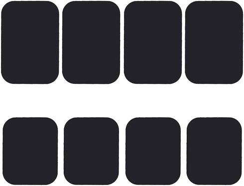 Best Tek Mount Metal Plate, Phone Magnet Sticker, Metal Plate for Magnetic Mount 8 Pack...