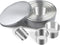 12 Pieces Round Cookie Cutters Set Stainless Steel Cookie Cutter Set Biscuit Plain Edge Round Cutters Circle Baking Metal Ring Molds Metal Ring Ba...