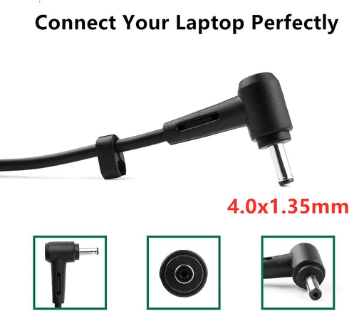 33W 1.75A 19V AC Adapter Charger Compatible with Asus Vivobook X200MA X200M X200CA X200C X200 X202E X202 X201E X201 Q200E Q200 S200E S200 R417SA R...