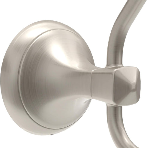 Esato Towel Hook in Spotshield Brushed Nickel...