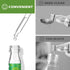 Glass Dropper Pipettes Compatible with Bubbly Drops SodaStream Dropper Bubly Drops SodaStream Flavors for Soda Stream Accessories (4 Pack)...