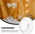 UPKOCH Tea Steeper Tea Steeper 4 Pack Glass Teapot Lid Replacement Teapot Strainer Covers Tea Filters Lids Tea Steepers Covers Teapot Spare Part G...