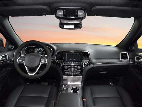 West Llama Customized Auto Car Steering Wheel Cover for Jeep Grand Cherokee,Wrangler,Compass,Gladiator,Cherokee 15-15.5inches(Black-Large Size)...