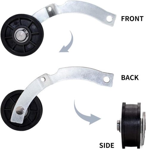 37001287 WP37001287 Dryer Idler Pulley by Sikawai Fit for Whirlpool Ken-more Amana Crosley Replaces WP37001287 AP6008789 PS11741930
