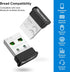 USB Bluetooth Adapter for Desktop PC, Plug & Play 5.3 Mini EDR Bluetooth Dongle Receiver & Transmitter for Laptop Computer for Bluetooth Keyboard ...