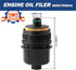 Ecodiesel Engine Oil Filter 68507598AA 68498720AA Compatible with Jeep 2020 2021 Wrangler JL,2021 Gladiator,2020 2021 2022 2023 Ram 1500 DT...