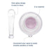 Apothecary Products Mortar and Pestle Bowl, Mixer and Grinder for Medicine, Glass (2 oz)...