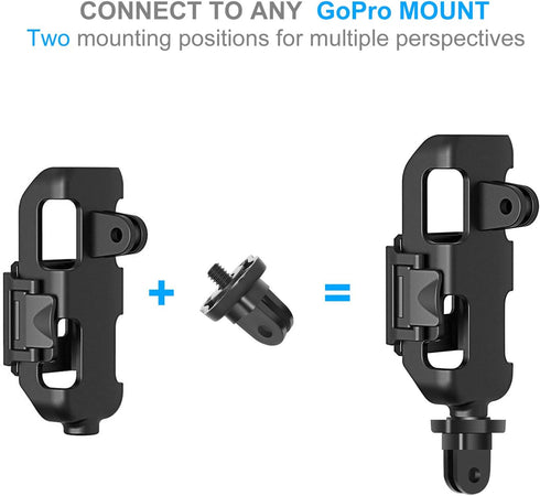 3 in 1 Tripod and Action GoPro Mount Stand Bracket for DJI Osmo Pocket for DJI Pocket 2, Action Cam Mount with Tripod Mount and Screw, for DJI Osm...