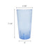 32 oz. (Ounce) Restaurant Tumbler Beverage Cup, Stackable Cups, Break-Resistant Commerical Plastic, Set of 4 - Blue...