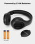 Portable Personal FM Radio Headphones with Best Reception, Wireless Headset FM Radio Ear Muffs for Walking, Jogging Powered by 2 AA Batteries(Not ...