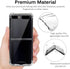 Clear Case for Galaxy Z Flip,Z Flip 5G Case,Ultra Thin Crystal Soft TPU Rubber Scratch Resistant Anti-Slip Phone Case for Samsung Galaxy Z Flip/Z ...