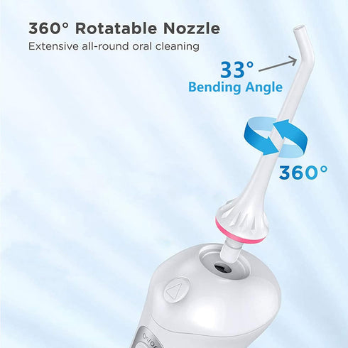 Water Flosser Tips Replacement for Mospro, Nicwell, Zerhunt Oral Irrigator, Jet Nozzel White 3 PCS...