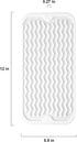 Silicone Dish Drying Mat for Multiple Usage, Easy clean, Eco-friendly, Heat-resistant Dish Drainer Mat for Kitchen Counter,Sink,Refrigerator or Dr...