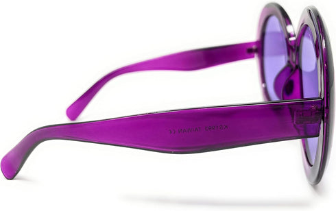 WD Shades - Women's Oversize XL Circle Round Thick Frame Sunglasses...