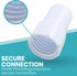 TonGass (2-Pack) 1-1/2" Pool Hose Cuff - Threaded Hose Cuff for Spiral Wound Swimming Pool Vacuum Hose - Connects the Vacuum Head to the Vacuum Sk...