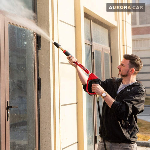 Pressure Washer Tips Turbo Nozzle Pressure Washer 4000 PSI Max Rotating Pressure Washer Nozzle with 1/4'' Quick Connect for Cleaning Brick, Concre...