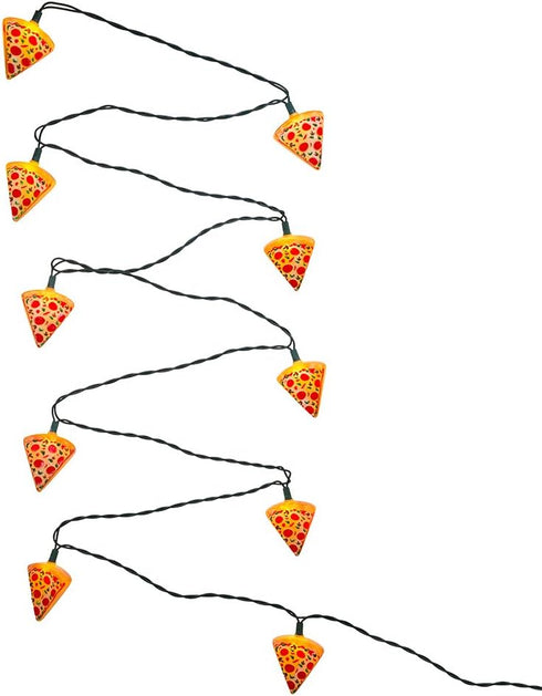 Kurt Adler Indoor/Outdoor 10-Light Pizza Light Set...