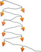 Kurt Adler Indoor/Outdoor 10-Light Pizza Light Set...