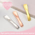Metal Makeup Spatula Tool - Spatula for Skincare, Cosmetic Scoop for Creams, Lotions, Masks - Makeup Spatula in Rose Gold, Silver and Gold Colors...