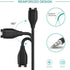 E ECSEM Compatible for Garmin Vivoactive 3 Vivoactive 4 4S Vivoactive 5 Charger Replacement USB Data Charging Clip for Vivoactive 3 GPS Smartwatch...