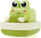 Wind-up Boating Frog Bath Toy with Spin Propeller, No Battery Mold-Free Anti-Rust Interactive Montessori Toy for Kids...
