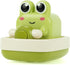 Wind-up Boating Frog Bath Toy with Spin Propeller, No Battery Mold-Free Anti-Rust Interactive Montessori Toy for Kids...