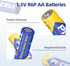 PKCELL 20-Pack AA High-Performance Batteries?Double A Battery for Household Devices Electronics, Long-Lasting Power Alkaline 1.5 Volt Battery for ...