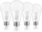 LED Light Bulbs, 100 Watt Equivalent A19 LED Bulbs, 13W 4000K Neutral White 1500 Lumens Non-Dimmable Bright E26 Edison Medium Screw Bulbs for Home...