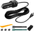 Dash Camera Car Charger, Mini USB and Micro USB Interfaces, Driving Recorders Power Cord Universal Car Adapter Power Cord 3.5m/11.5ft 12V/24V to D...