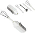 5pc Deluxe Cordless Mini Mixer - Mix Whip Stir Blend Beat Drink Frother...