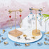 PH PandaHall 40pcs Clip-on Earring Converter, Brass Earrings Converters with Easy Open Loop Earring Findings for Non-Pierced Ears DIY Earrings Jew...