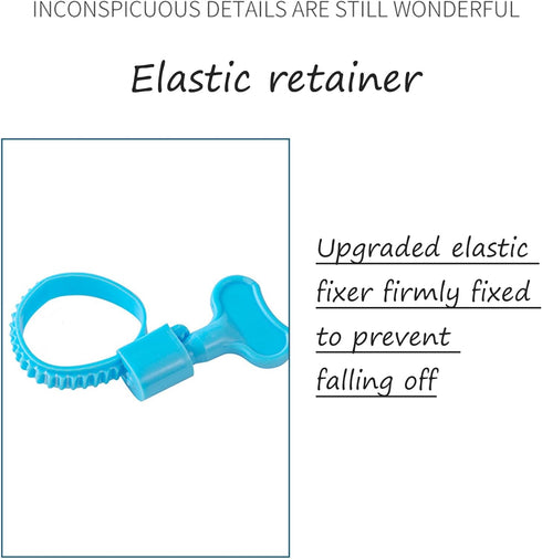 High Chair Foot Rest, Universal Non-Slip Elastic Retainer Highchair Footrest Adjustable Baby High Chair Accessories with 4 Rubber Rings, Footrest ...