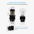 4pcs 1000 Lumens 9-30V 3157 3156 3057 3056 4157 LED Bulbs 3014 54-EX Chipsets with Projector for Reverse Back Up Lights DRL Tail Brake Lights, Xen...