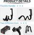 Stroller Phone Holder Portable Cell Phone Seat Stroller Phone Mount with Non-Slip Flexible Arm Flexible Phone Holder Stroller Accessories for Trea...