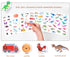Sticker Books for Kids 3-4, Reusable Sticker Book, Quiet Busy Book, Montessori Preschool Learning Activities Educational Travel Toys Gift, Insect ...