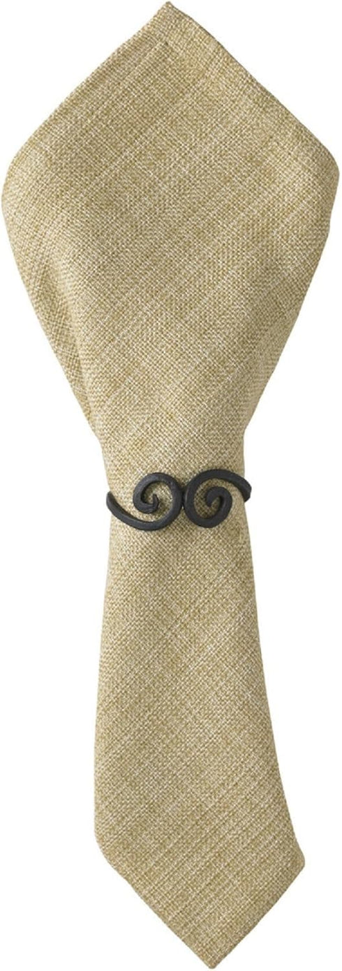 Park Designs Iron Knotted Napkin Ring Set of 4...