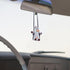 YGMONER Swinging Cow Car Interior Rearview Mirror Hanging Accessories (Cow)...