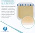 Dynarex DynaDerm Hydrocolloid Dressings, Sterile Moist Bandages Used for All Kinds of Wounds, 6" x 6", Thin & Latex-Free, Peel-Down Patches - 1 Bo...