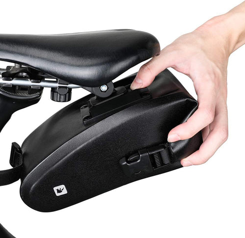 Rhinowalk Bike Saddle Bag Waterproof Bicycle Under Seat Bag Quick Disassembly Rainproof Mountain Road Bike Seat Bag Bicycle Professional Cycling A...