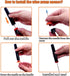 Mini Wine Opener | Travel Portable Pocket Air Pressure Pump Wine Bottle Opener | Assemblable Design Corkscrew 7S Quick Bottle Opening | for Home, ...