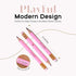 Markt Mini Pink Pencils with Erasers, Baby Shower Games Prizes for girl, Small Baby Shower Pencils, Baby Shower Favors, Presharpened Bulk Pencils ...
