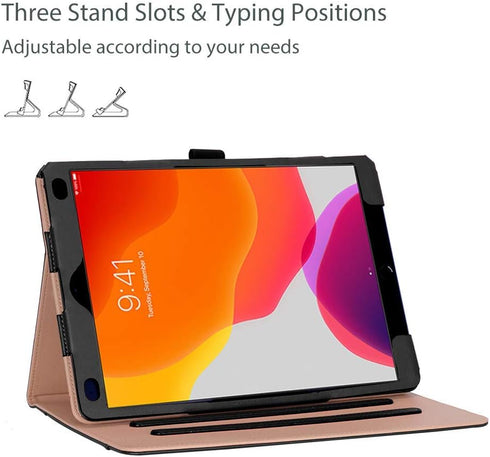 ProCase for iPad 10.2 Inch Case 2021 9th Generation/2020 8th Generation/2019 7th Generation iPad Case, Leather Vintage Stand Folio Cover Protectiv...